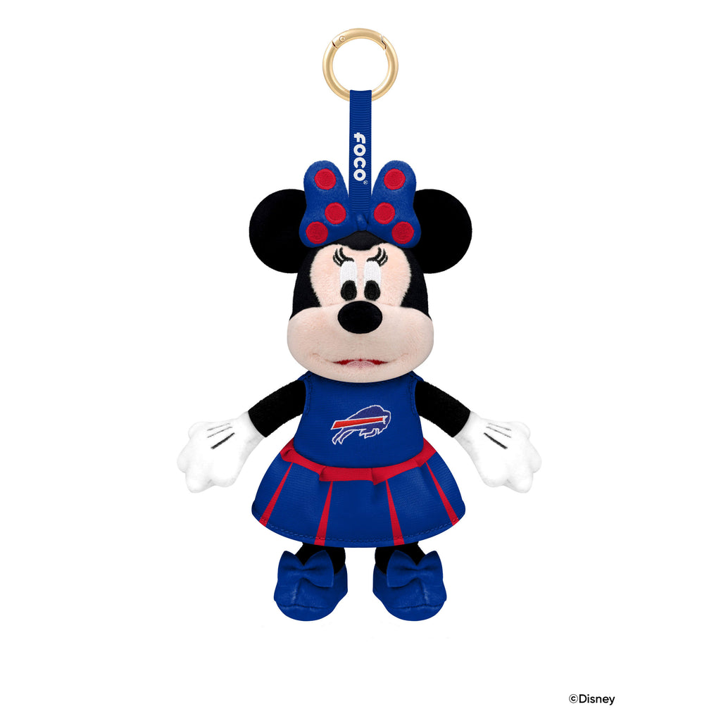 Buffalo Bills Disney Minnie Mouse Clip-On Plush FOCO - FOCO.com