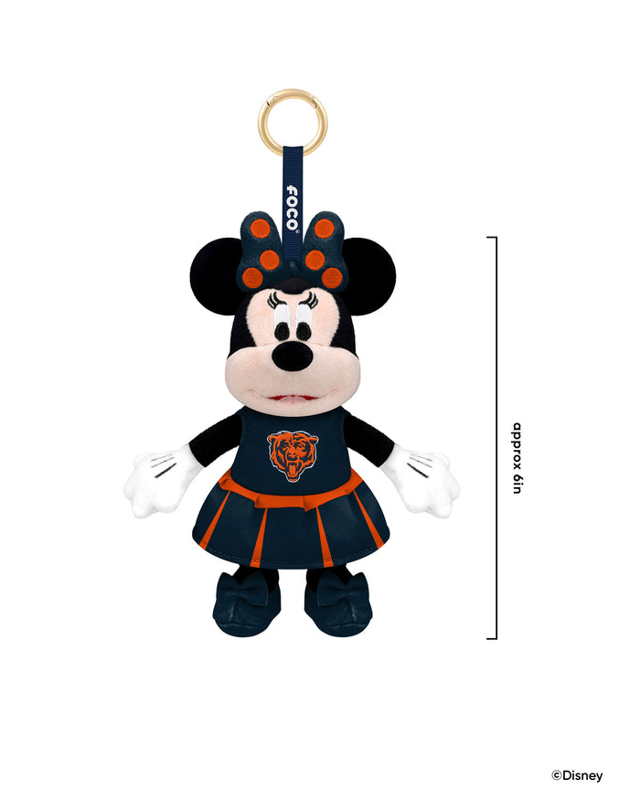 Chicago Bears Disney Minnie Mouse Clip-On Plush FOCO - FOCO.com