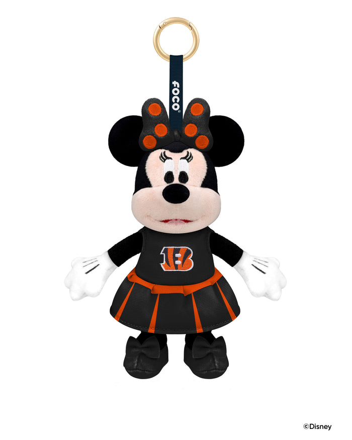 Cincinnati Bengals Disney Minnie Mouse Clip-On Plush FOCO - FOCO.com