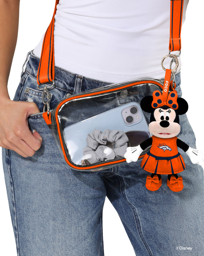 Denver Broncos Disney Minnie Mouse Clip-On Plush FOCO - FOCO.com