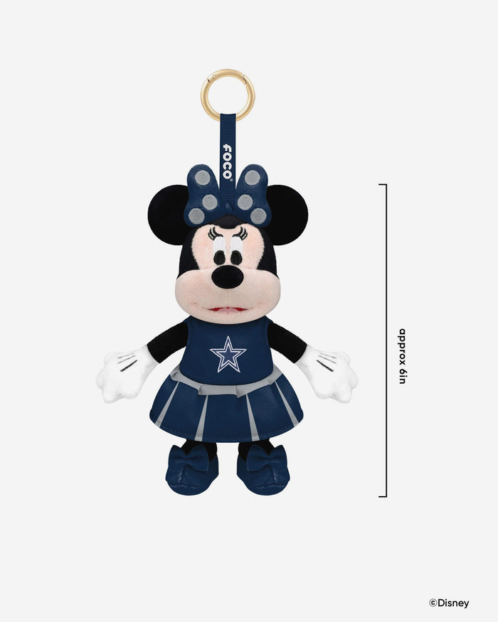 Dallas Cowboys Disney Minnie Mouse Clip-On Plush FOCO - FOCO.com