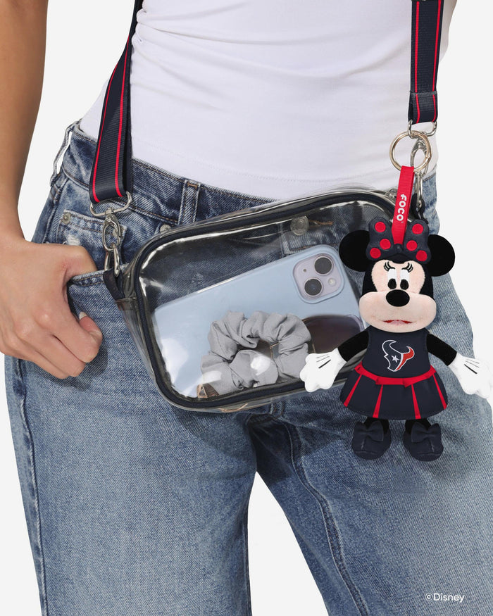 Houston Texans Disney Minnie Mouse Clip-On Plush FOCO - FOCO.com