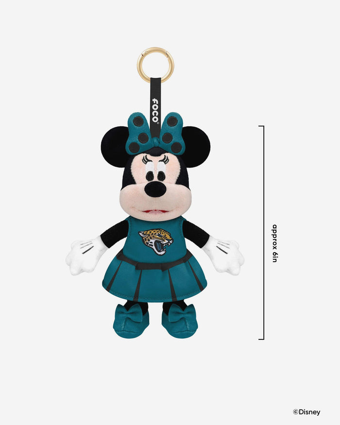 Jacksonville Jaguars Disney Minnie Mouse Clip-On Plush FOCO - FOCO.com