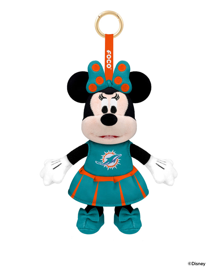 Miami Dolphins Disney Minnie Mouse Clip-On Plush FOCO - FOCO.com