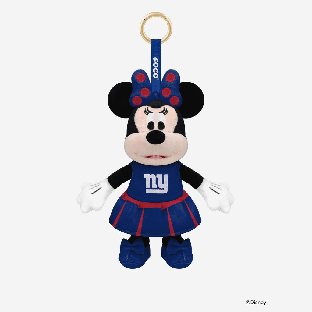 New York Giants Disney Minnie Mouse Clip-On Plush FOCO - FOCO.com