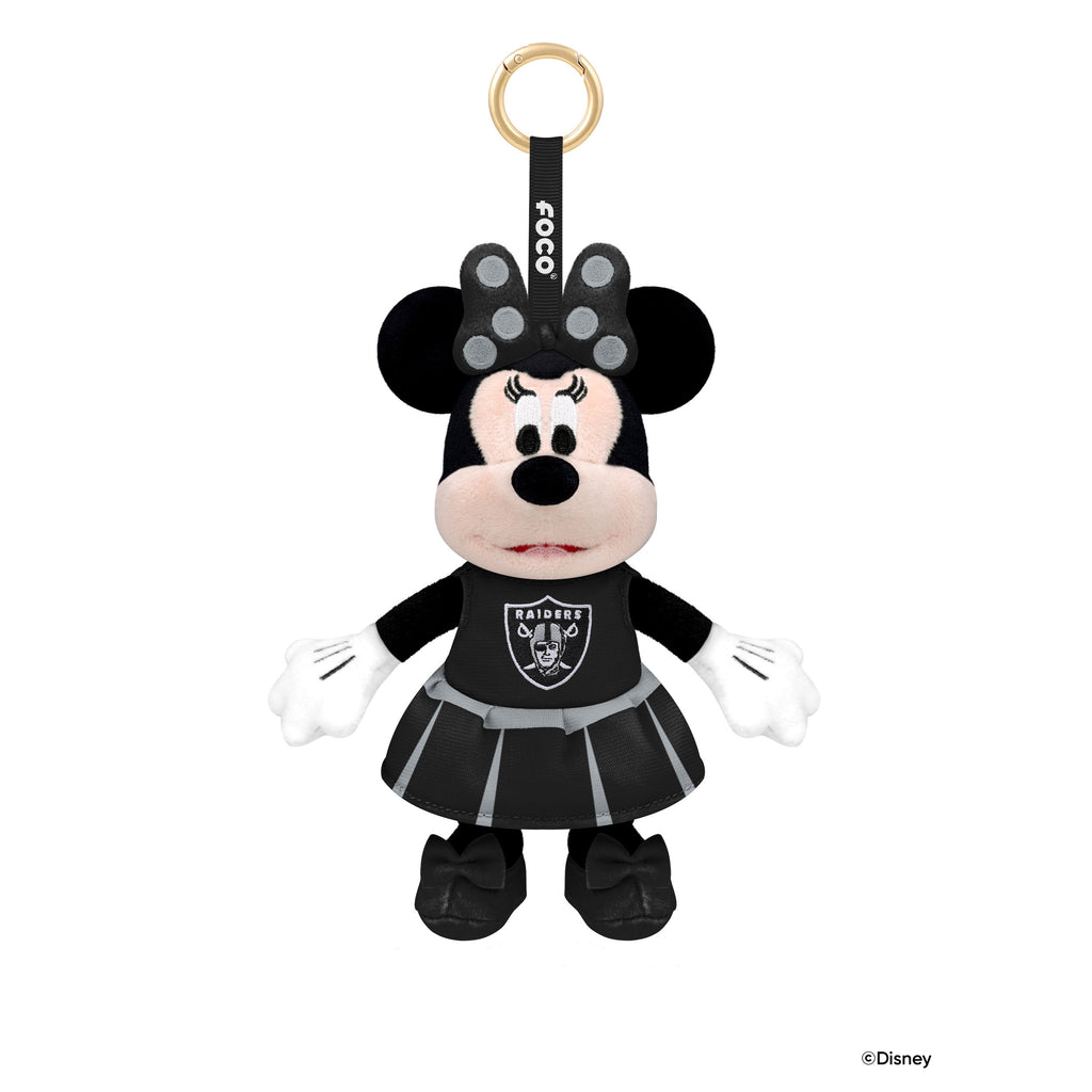 Las Vegas Raiders Disney Minnie Mouse Clip-On Plush FOCO - FOCO.com