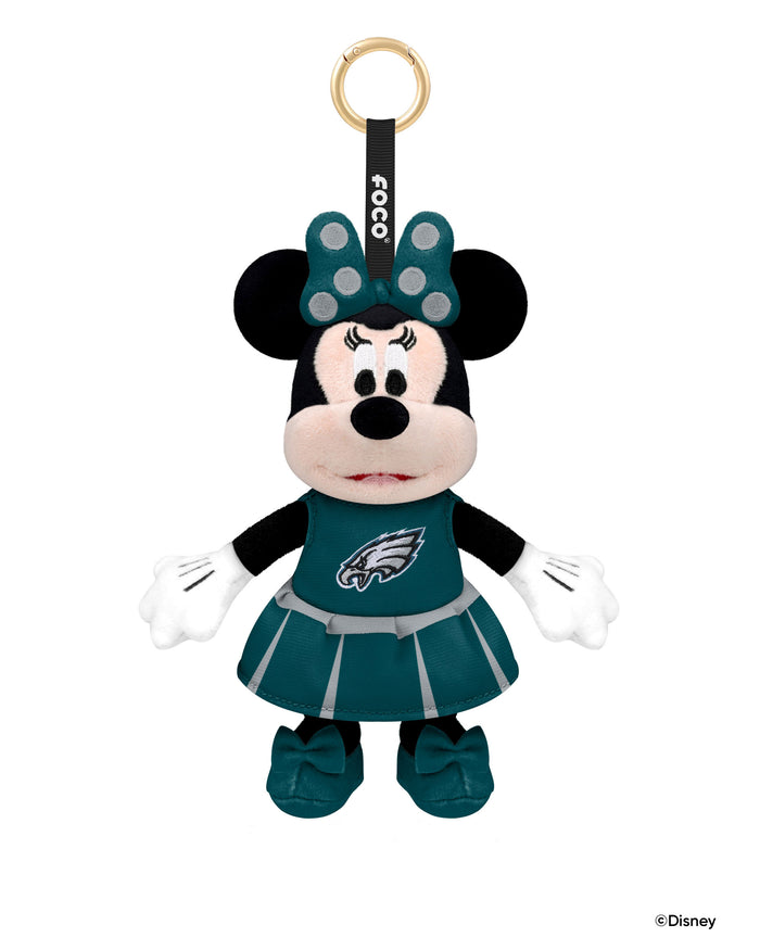 Philadelphia Eagles Disney Minnie Mouse Clip-On Plush FOCO - FOCO.com