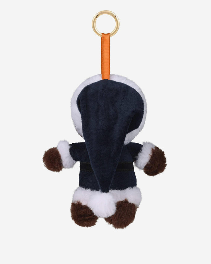 Chicago Bears Plush Mascot Santa Bag Charm Keychain FOCO - FOCO.com