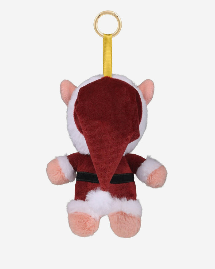 Washington Commanders Plush Mascot Santa Bag Charm Keychain FOCO - FOCO.com