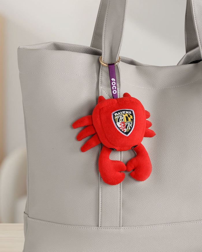 Baltimore Ravens Plush Food Bag Charm Keychain FOCO - FOCO.com