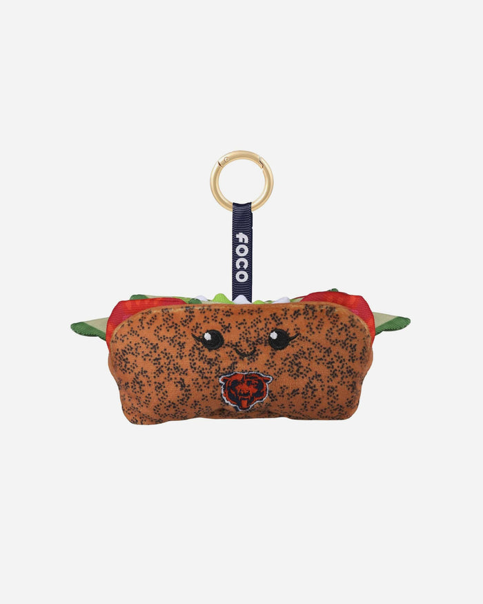 Chicago Bears Plush Food Bag Charm Keychain FOCO - FOCO.com