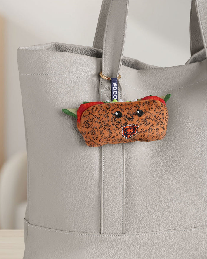 Chicago Bears Plush Food Bag Charm Keychain FOCO - FOCO.com
