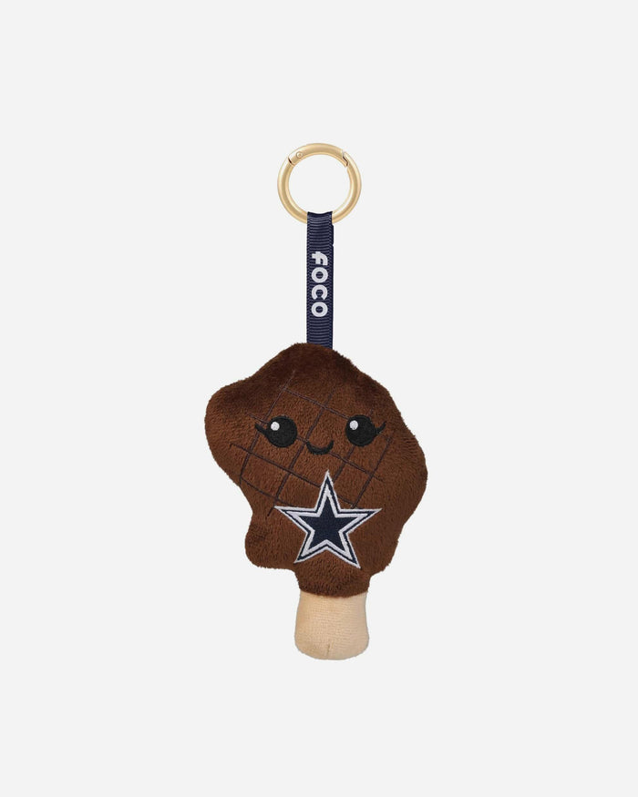Dallas Cowboys Plush Food Bag Charm Keychain FOCO - FOCO.com