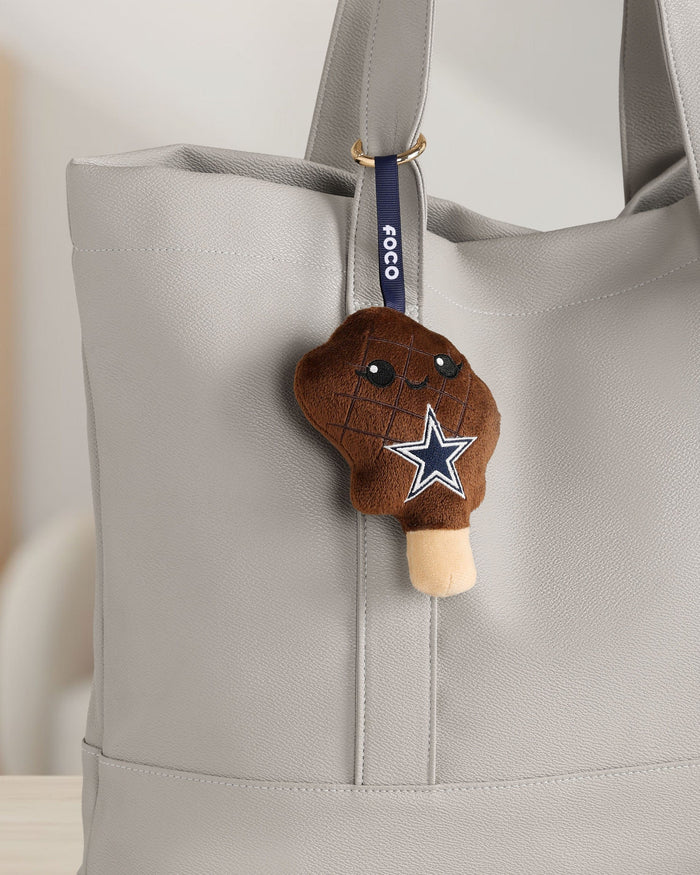 Dallas Cowboys Plush Food Bag Charm Keychain FOCO - FOCO.com