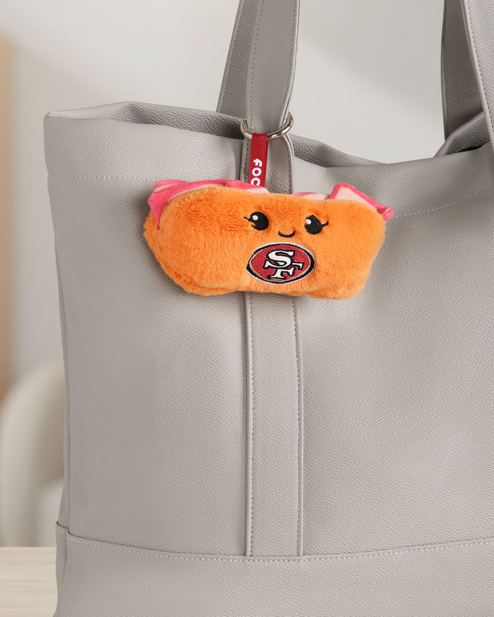 San Francisco 49ers Plush Food Bag Charm Keychain FOCO - FOCO.com