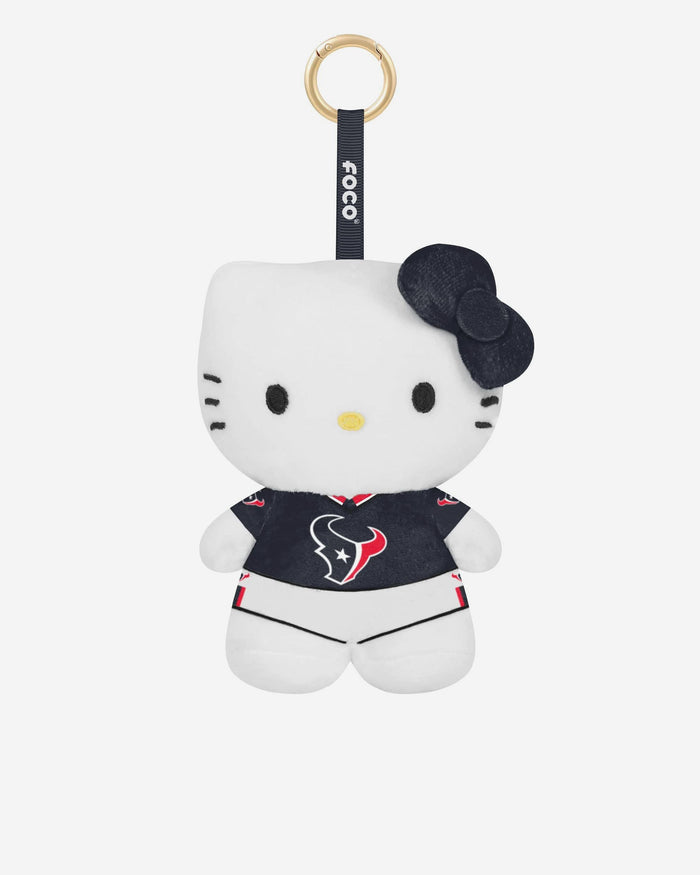 Houston Texans Plush Hello Kitty® Bag Charm Keychain FOCO - FOCO.com