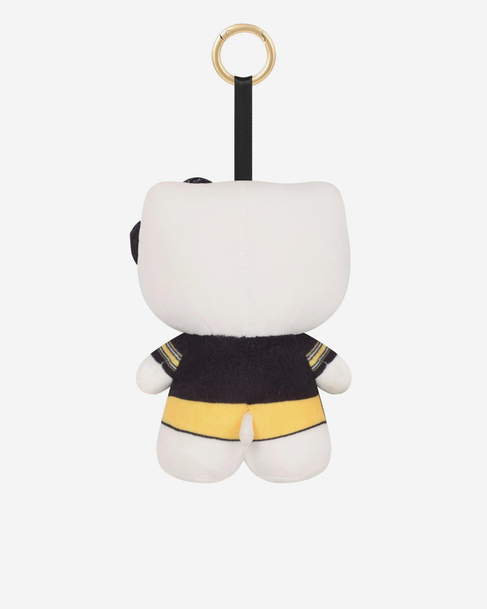 Pittsburgh Steelers Plush Hello Kitty® Bag Charm Keychain FOCO - FOCO.com