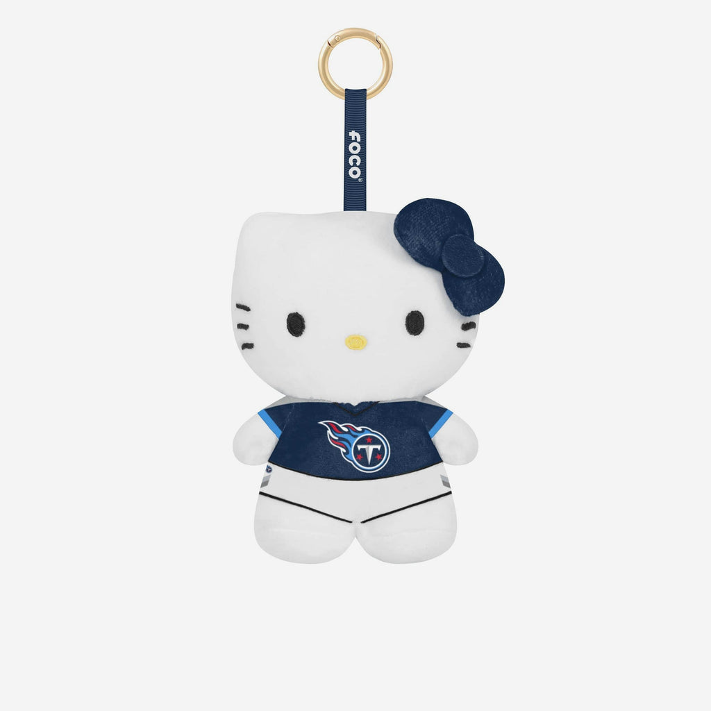 Tennessee Titans Plush Hello Kitty® Bag Charm Keychain FOCO - FOCO.com
