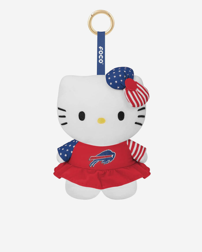 Buffalo Bills Americana Plush Hello Kitty® Bag Charm Keychain FOCO - FOCO.com