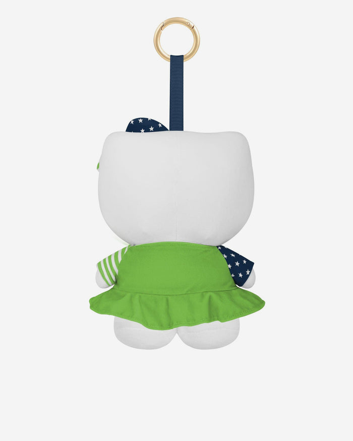 Seattle Seahawks Americana Plush Hello Kitty® Bag Charm Keychain FOCO - FOCO.com