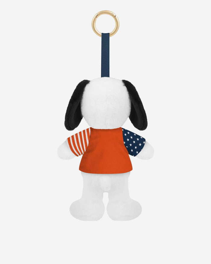 Denver Broncos Americana Plush Snoopy Peanuts Bag Charm Keychain FOCO - FOCO.com