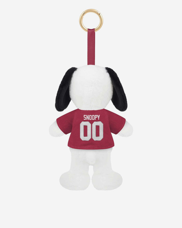 Arizona Cardinals Plush Snoopy Peanuts Bag Charm Keychain