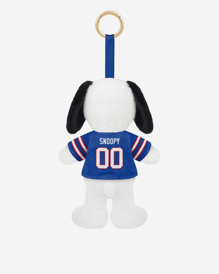 Buffalo Bills Plush Snoopy Peanuts Bag Charm Keychain