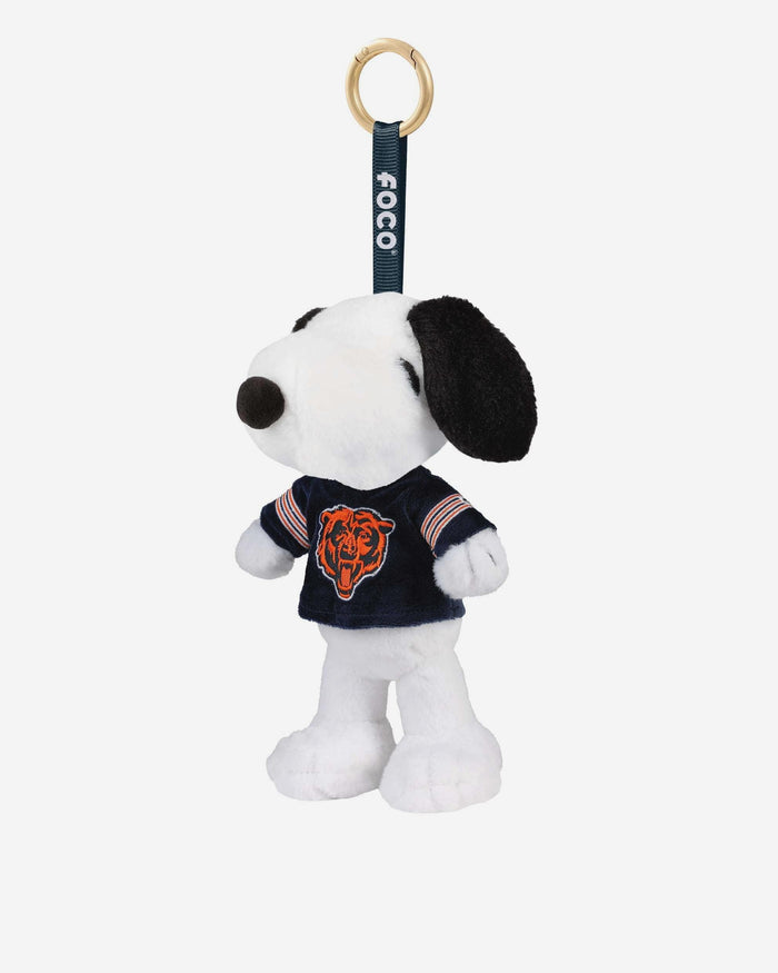 Chicago Bears Plush Snoopy Peanuts Bag Charm Keychain FOCO - FOCO.com