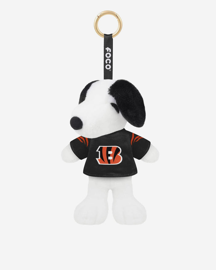 Cincinnati Bengals Plush Snoopy Peanuts Bag Charm Keychain FOCO - FOCO.com