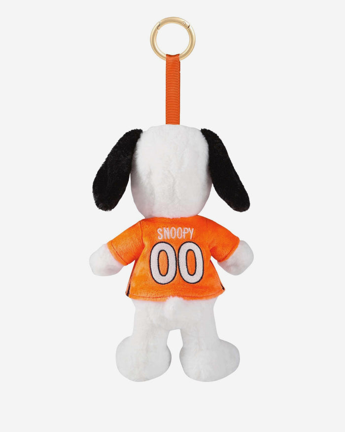 Denver Broncos Plush Snoopy Peanuts Bag Charm Keychain FOCO - FOCO.com