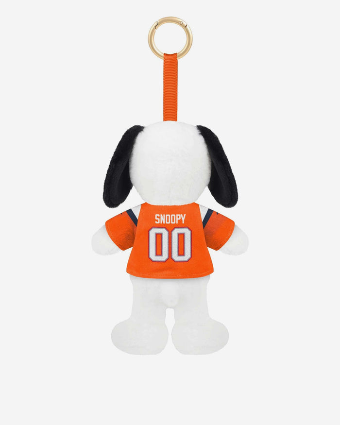 Denver Broncos Plush Snoopy Peanuts Bag Charm Keychain FOCO - FOCO.com