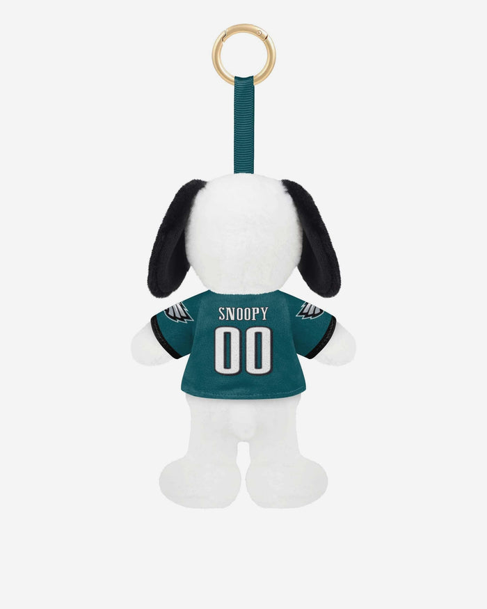 Philadelphia Eagles Plush Snoopy Peanuts Bag Charm Keychain FOCO - FOCO.com