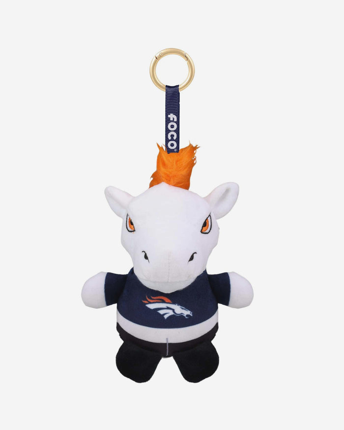 Denver Broncos Plush Teamie Beanie Mascot Bag Charm Keychain FOCO - FOCO.com