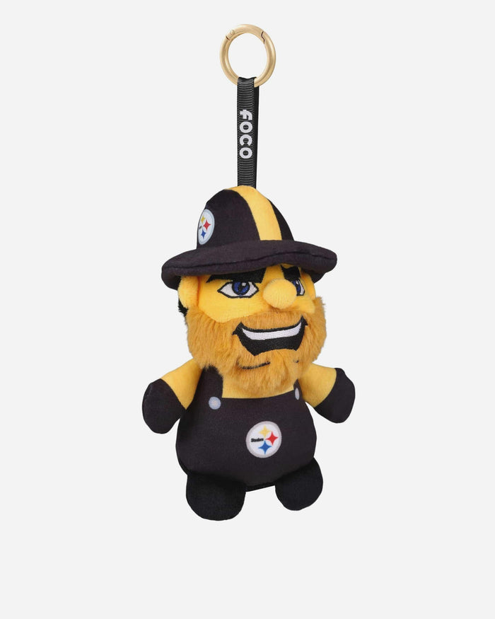 Pittsburgh Steelers Plush Teamie Beanie Mascot Bag Charm Keychain FOCO - FOCO.com