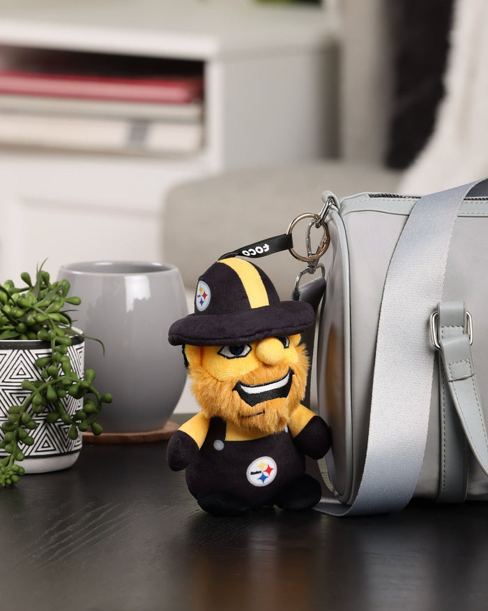 Pittsburgh Steelers Plush Teamie Beanie Mascot Bag Charm Keychain FOCO - FOCO.com
