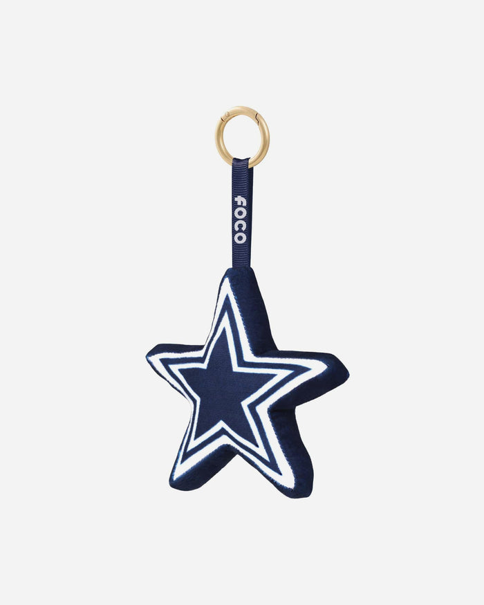 Dallas Cowboys Plush Team Logo Bag Charm Keychain FOCO - FOCO.com