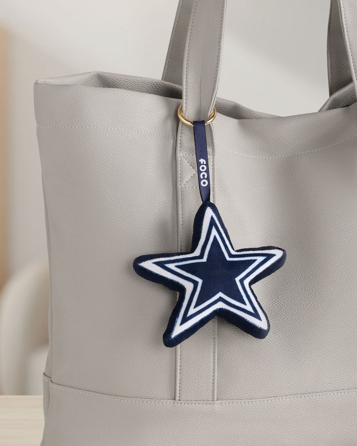 Dallas Cowboys Plush Team Logo Bag Charm Keychain FOCO - FOCO.com