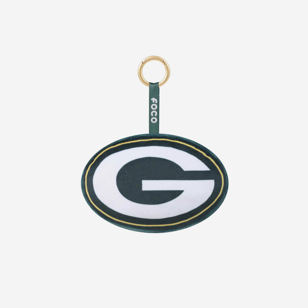 Green Bay Packers Plush Team Logo Bag Charm Keychain FOCO - FOCO.com