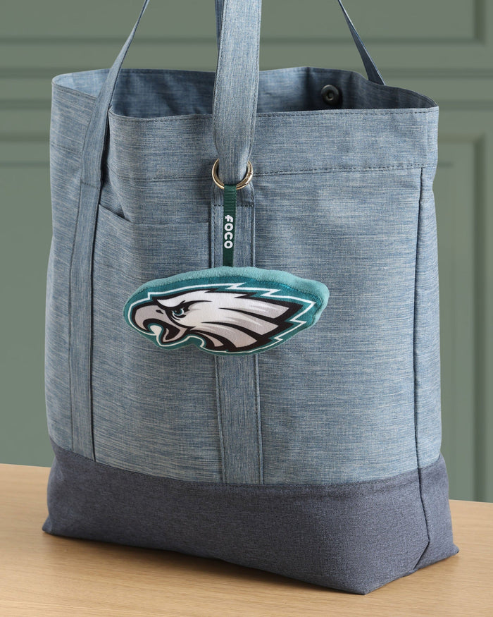 Philadelphia Eagles Plush Team Logo Bag Charm Keychain FOCO - FOCO.com