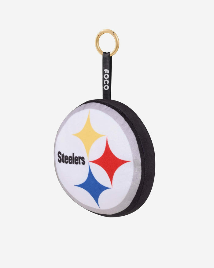Pittsburgh Steelers Plush Team Logo Bag Charm Keychain FOCO - FOCO.com