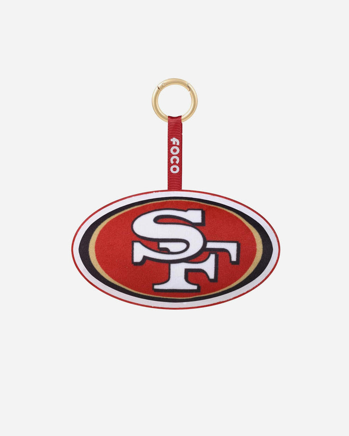 San Francisco 49ers Plush Team Logo Bag Charm Keychain FOCO - FOCO.com