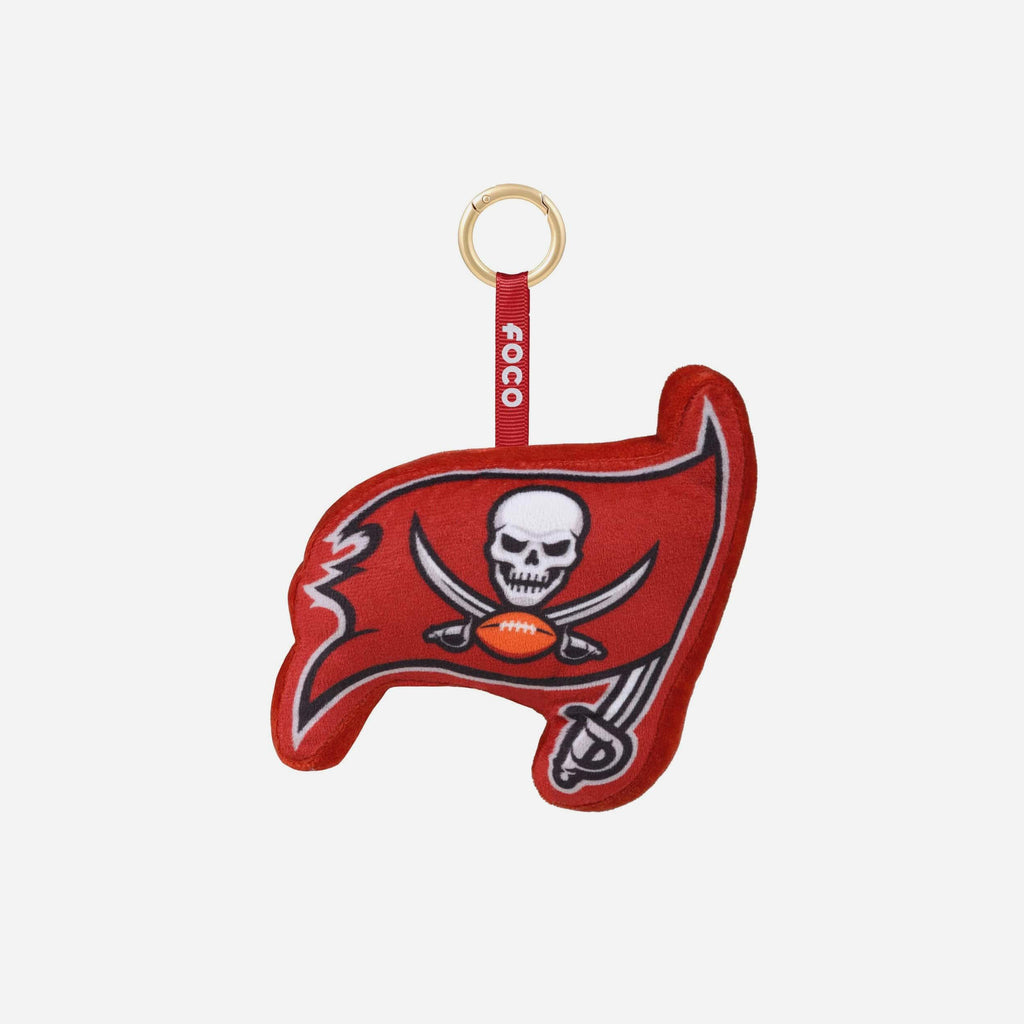 Tampa Bay Buccaneers Plush Team Logo Bag Charm Keychain FOCO - FOCO.com