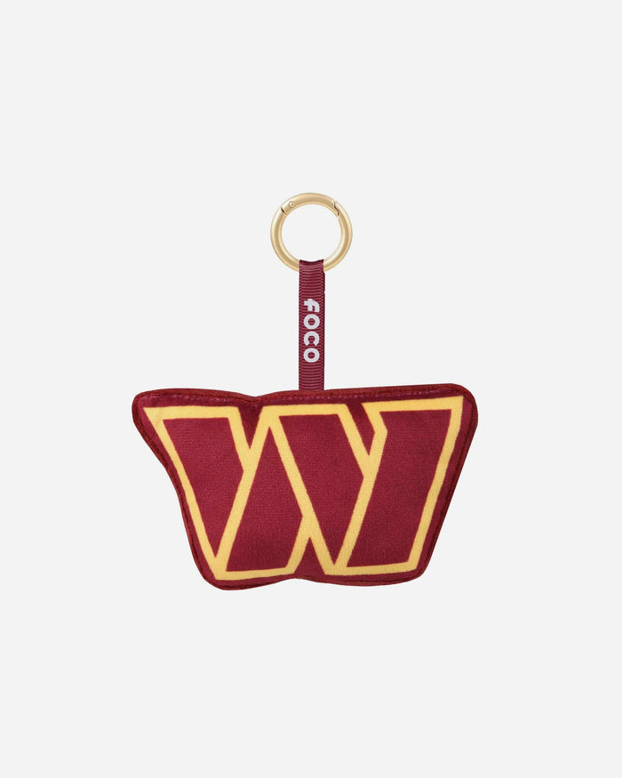Washington Commanders Plush Team Logo Bag Charm Keychain FOCO - FOCO.com
