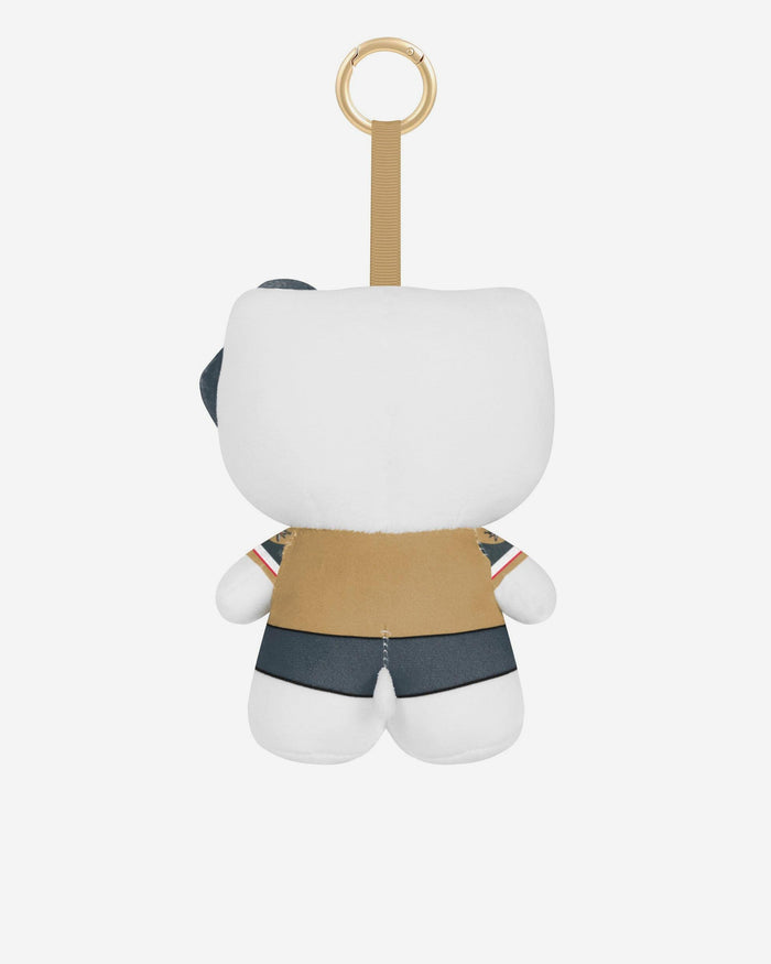 Vegas Golden Knights Plush Hello Kitty® Bag Charm Keychain FOCO - FOCO.com