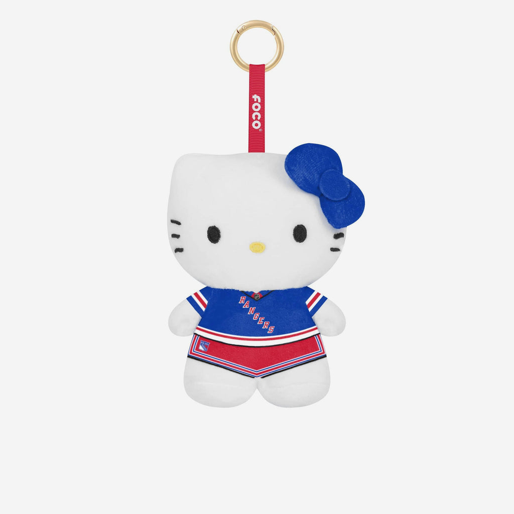 New York Rangers Plush Hello Kitty® Bag Charm Keychain FOCO - FOCO.com