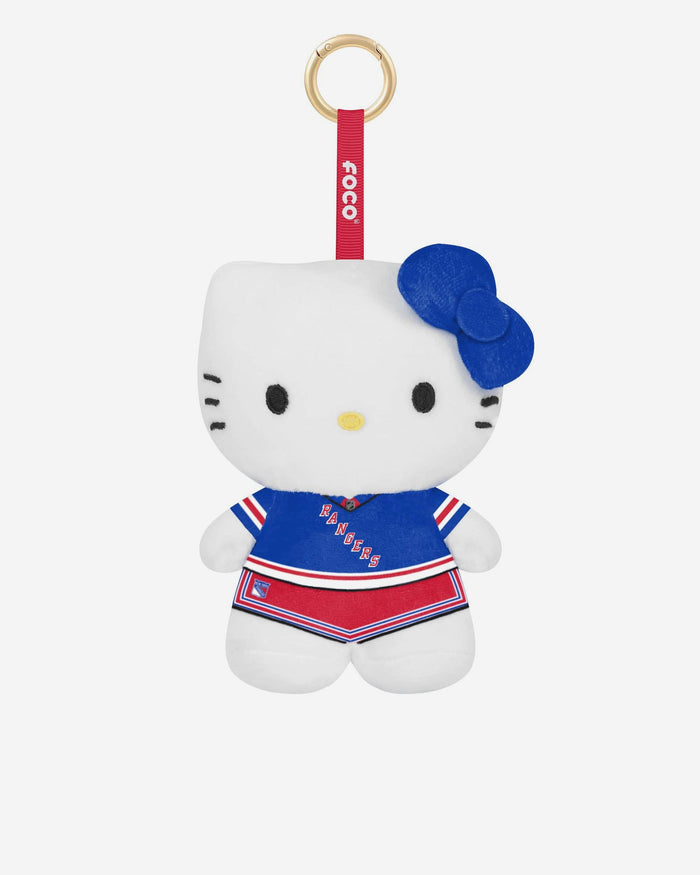 New York Rangers Plush Hello Kitty® Bag Charm Keychain FOCO - FOCO.com