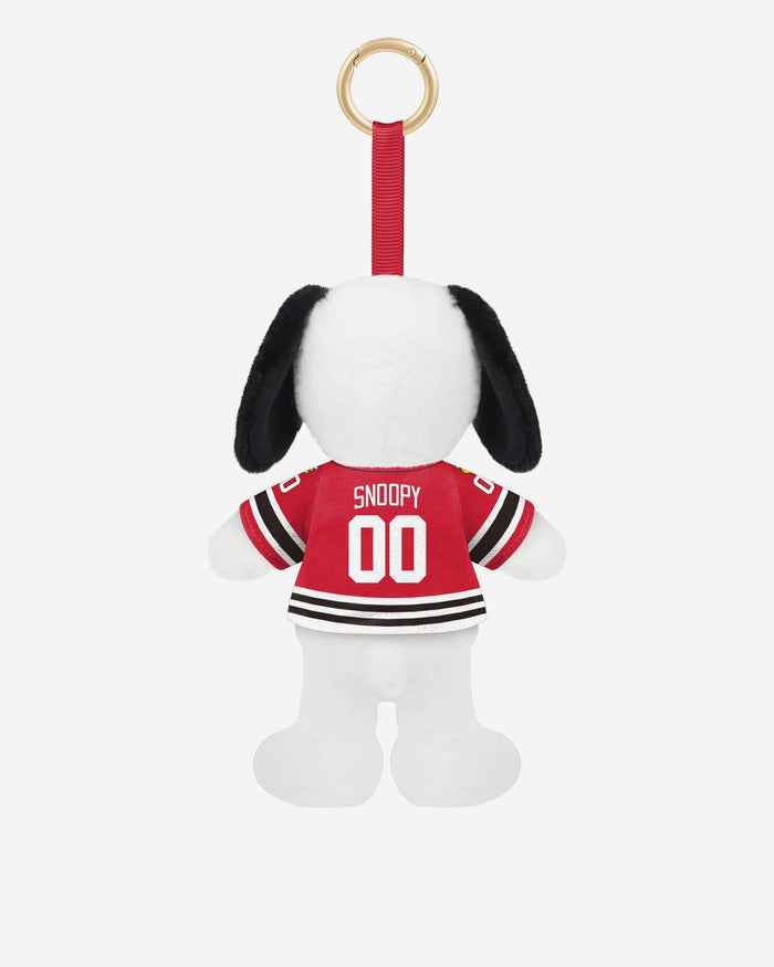 Chicago Blackhawks Plush Snoopy Peanuts Bag Charm Keychain FOCO - FOCO.com