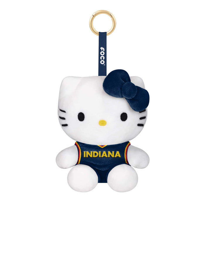 Indiana Fever Plush Hello Kitty® Bag Charm Keychain