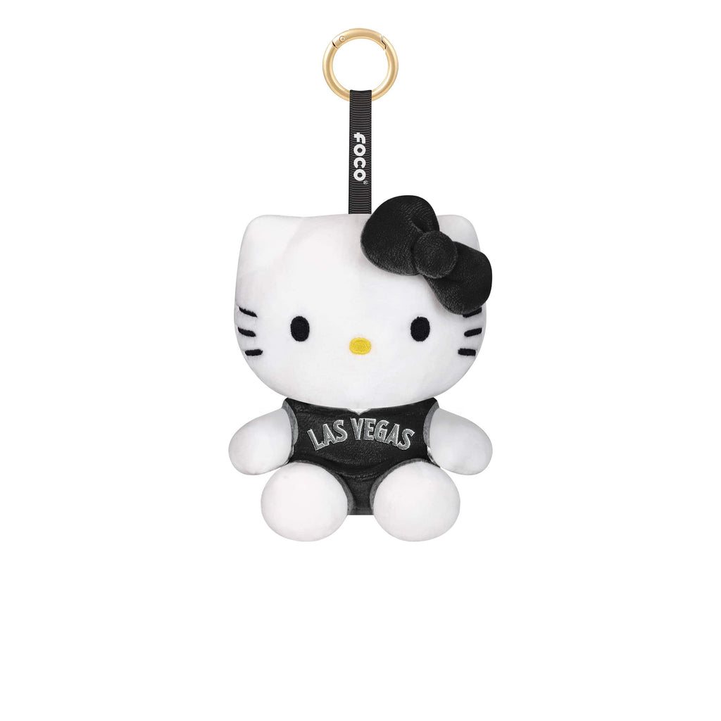 Las Vegas Aces Plush Hello Kitty® Bag Charm Keychain