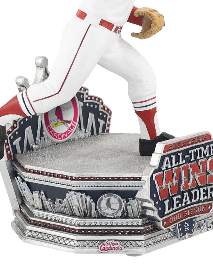 Bob Gibson St Louis Cardinals All Time Franchise Wins Leader Bobblehead